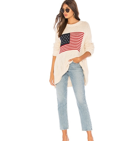 Show Me Your MuMu Sweaters - ⭐Show Me Your Mumu NEW American Flag USA Sweater M